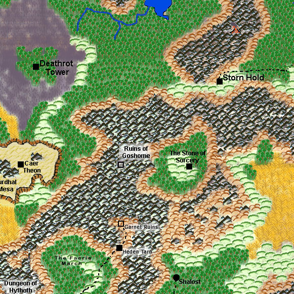 map: Present Day