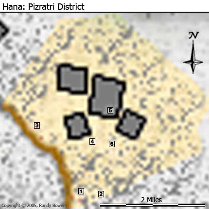 map: Hana, Pizratri District