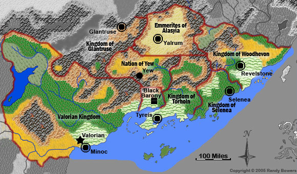 map: The United Kingdoms